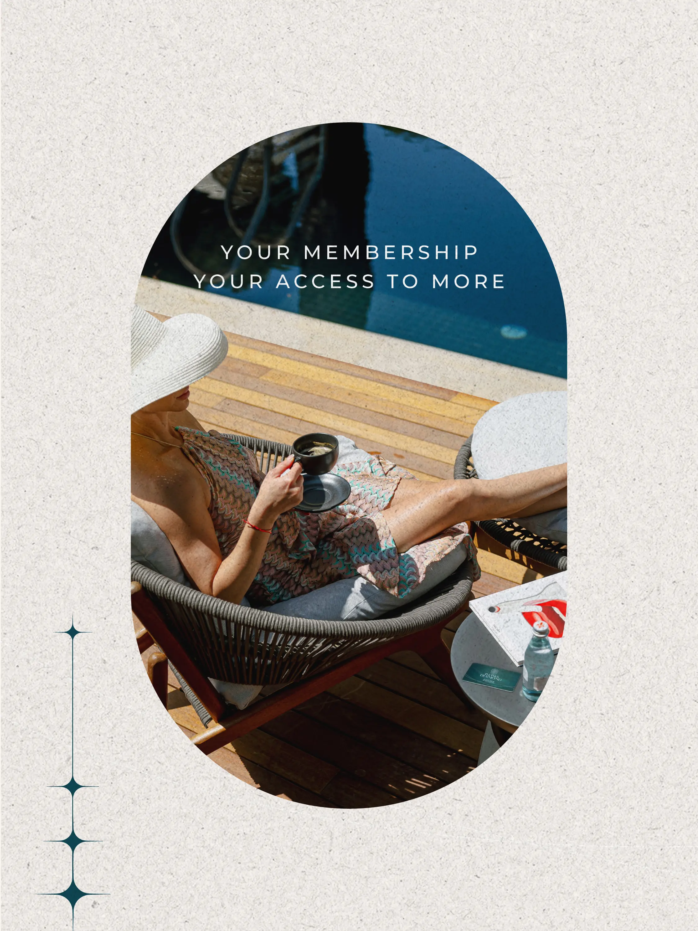 Temporary editorial social campaign visual